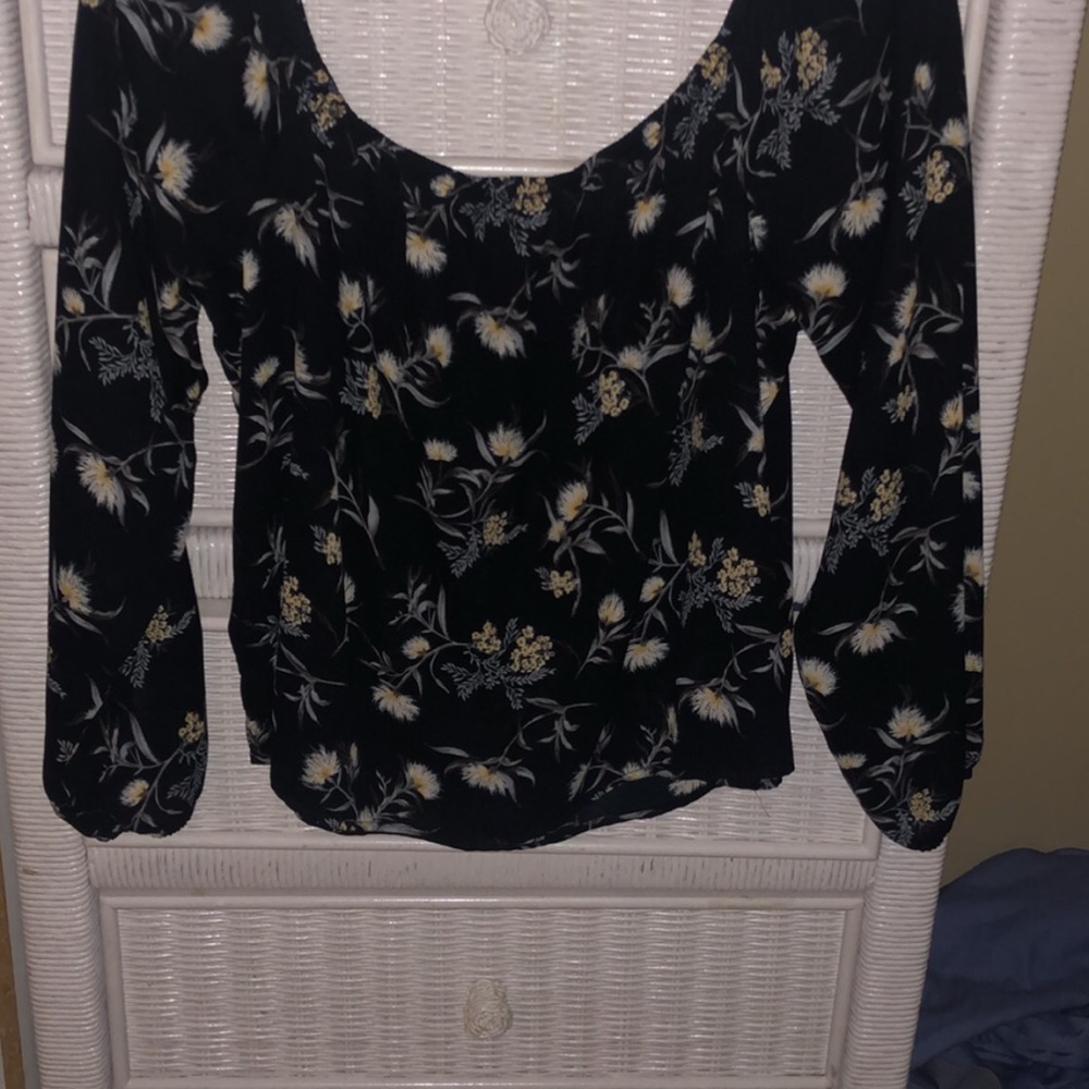 Floral print shirt